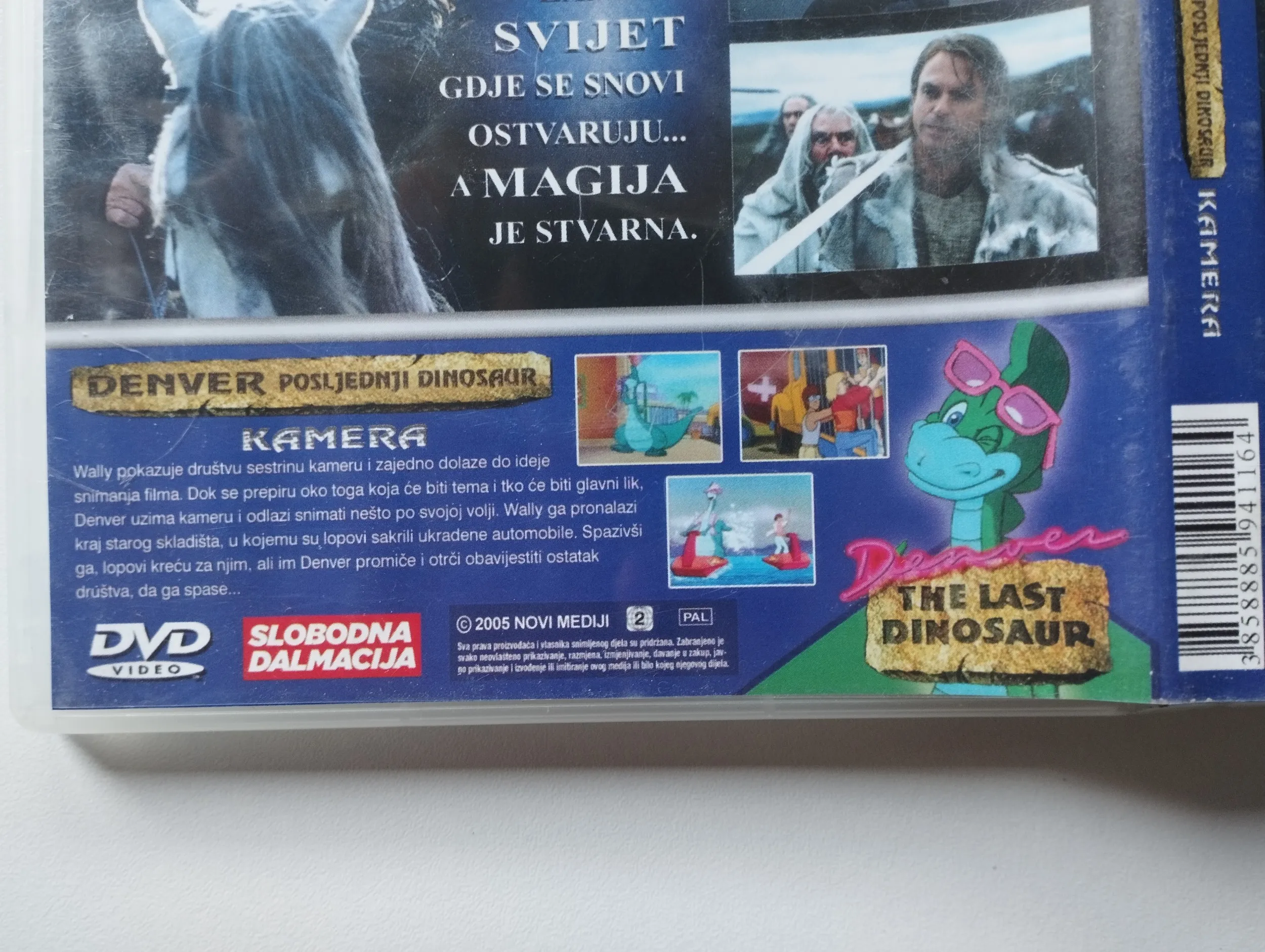 merlin; tajne excalibura / denver; posljednji dinosaur dvd - slika 2
