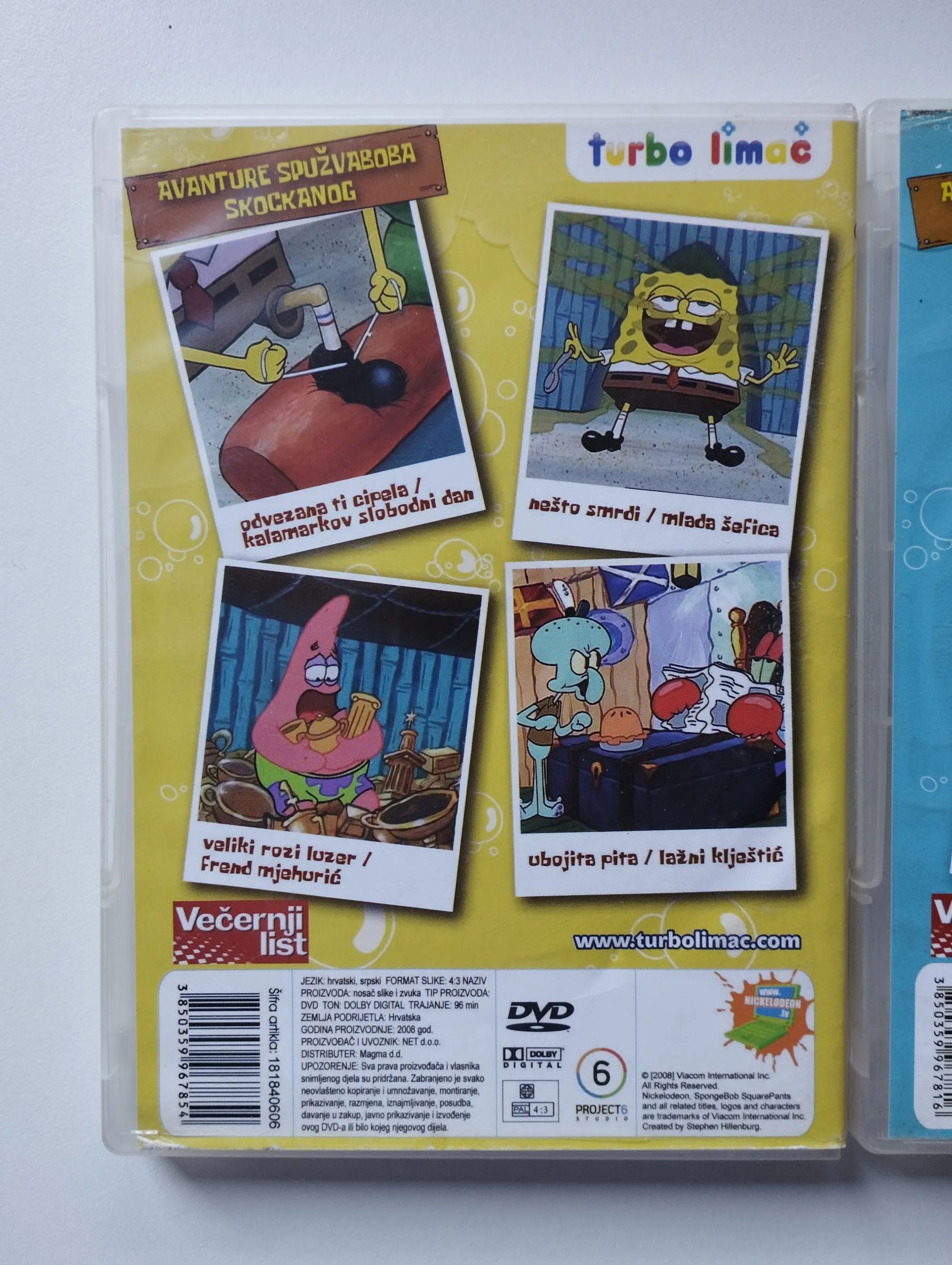 spužva bob skockani - dvd više naslova - slika 2