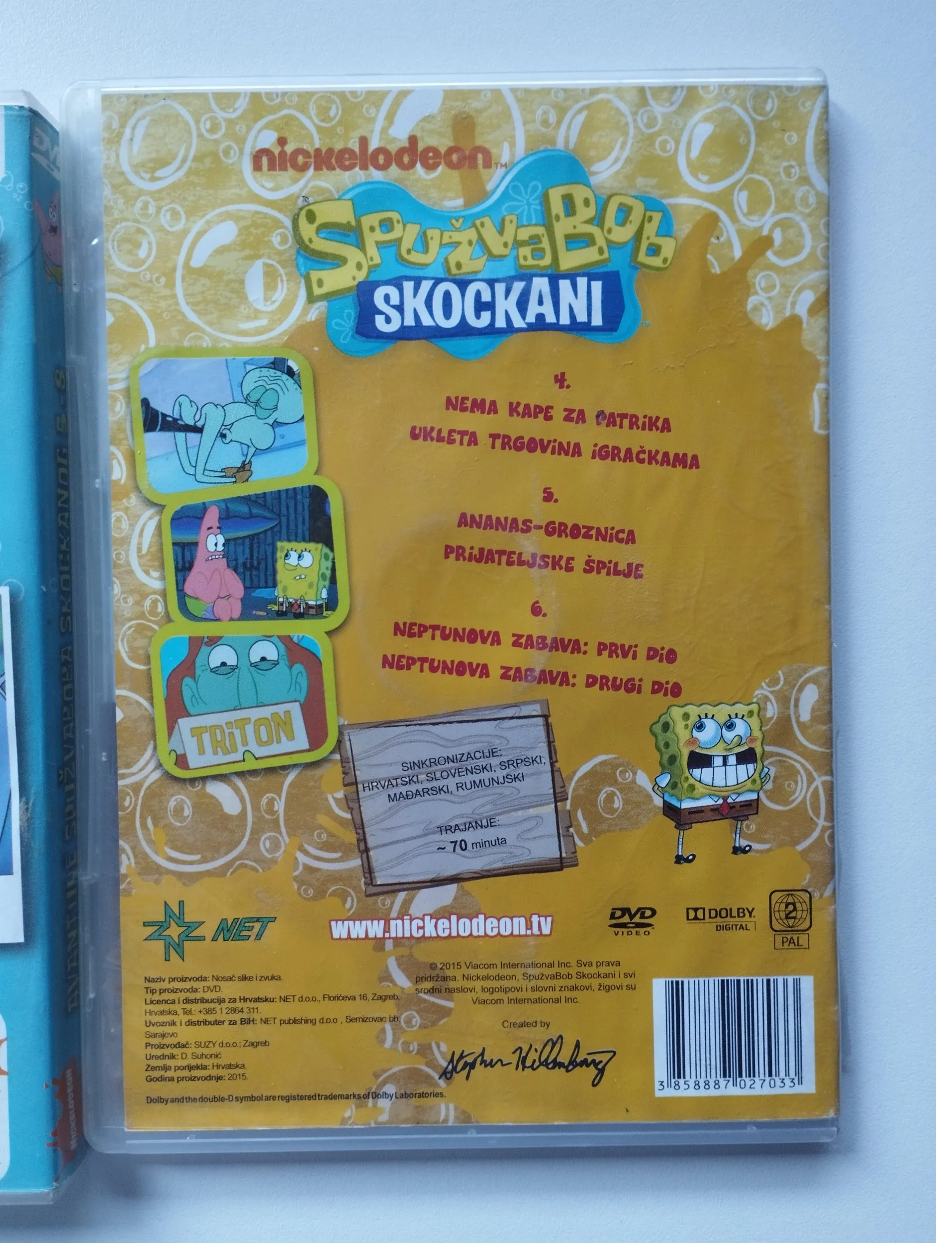 spužva bob skockani - dvd više naslova - slika 4