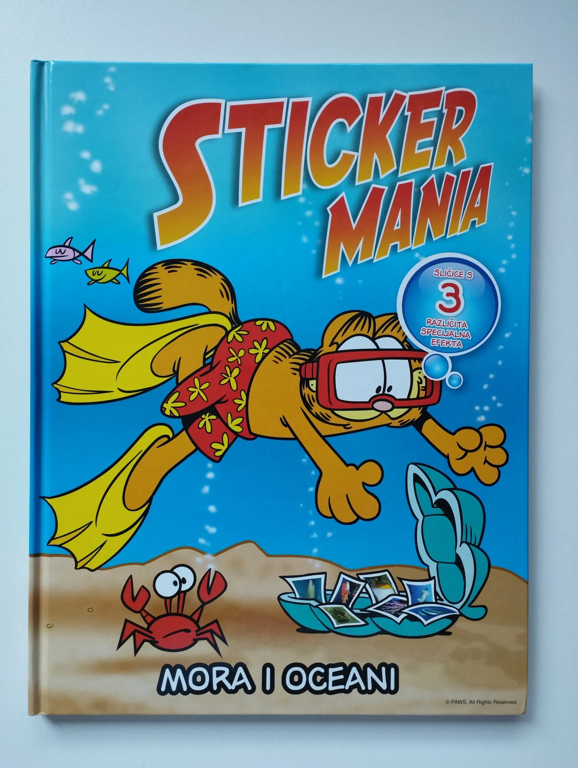 sticker mania - mora i oceani album - slika 1