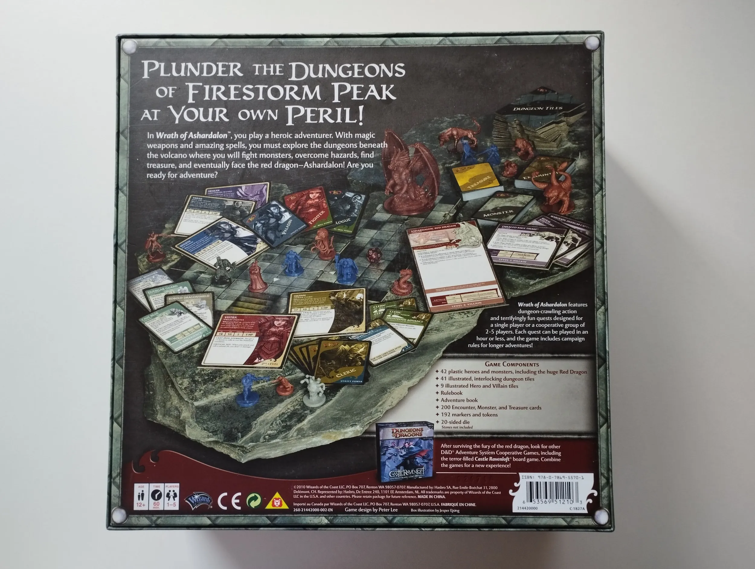 dungeons and dragons: wrath of ashardalon board game - slika 2
