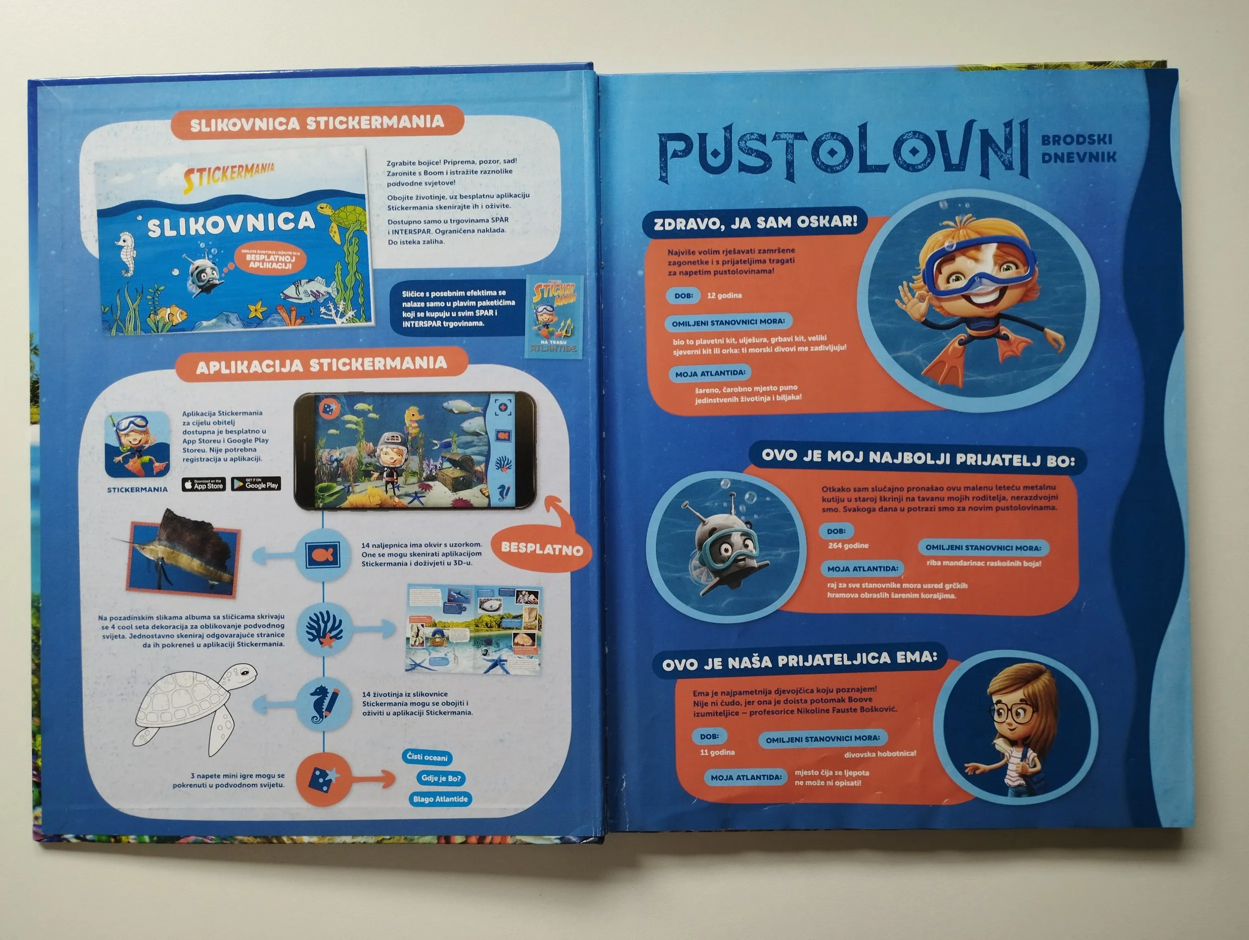 stickermania - na tragu atlantide - album - slika 2