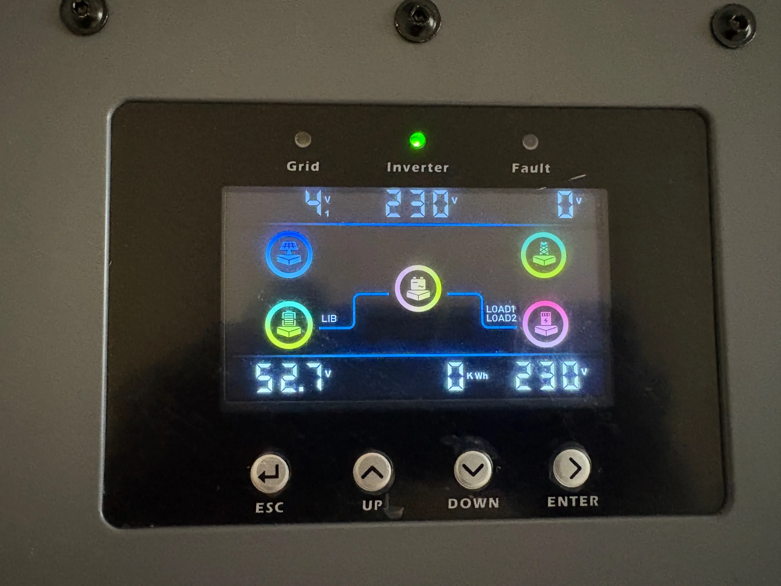 solarni inverter s baterijom za vikendicu 6 kw - slika 7