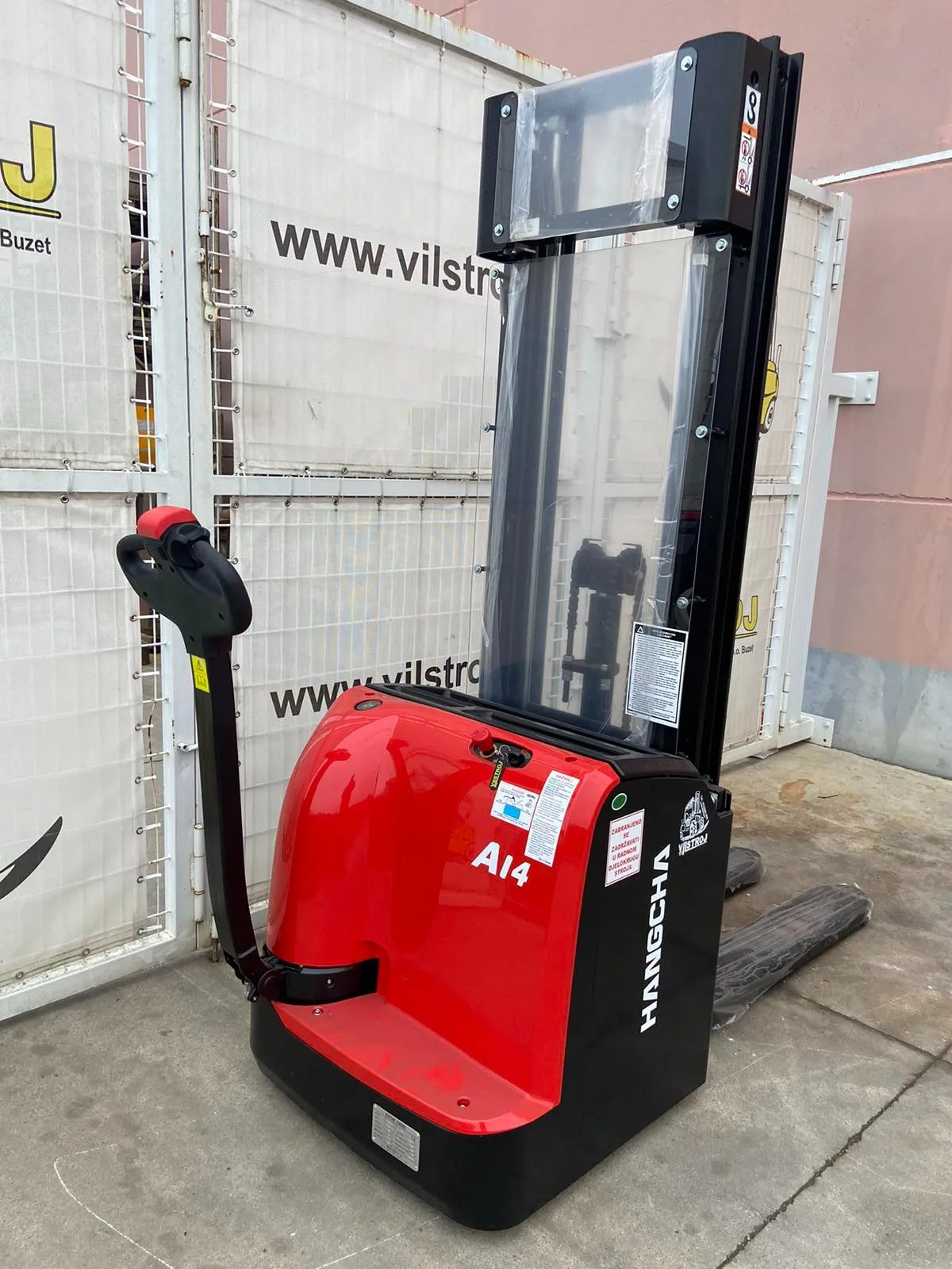 Pješački visokopodizni Elektro 1400 kg HANGCHA CDD14-AC2 - Zagreb
