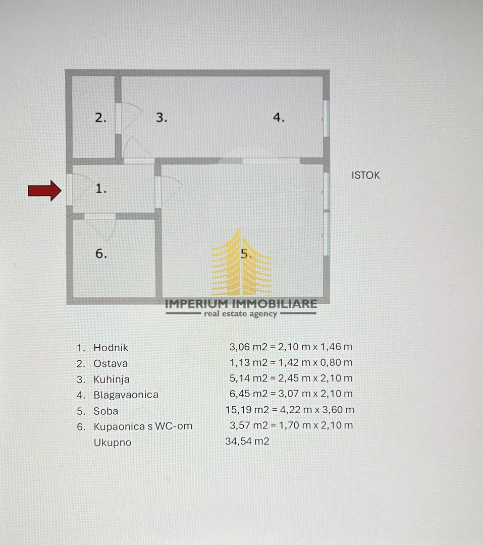 stan, najam, trnje, savica, 35m2, 1-sobni - slika 8