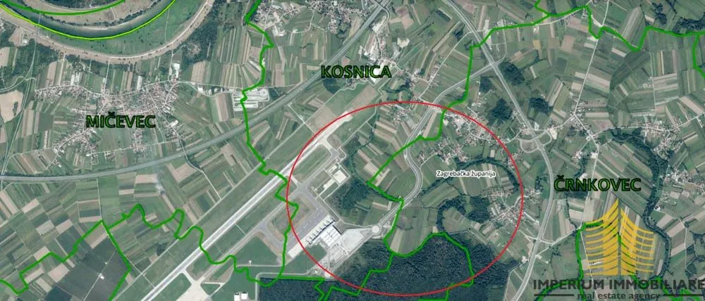 Zemljište Kosnica 3100 m2 - Velika Kosnica, Velika Gorica