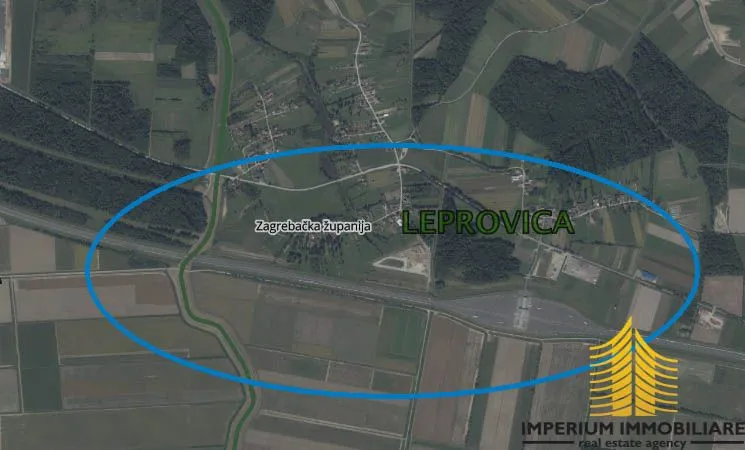 Građevinkso zemljište: Rugvica(Leprovica) 11032m2 - Mala Ostrna, Dugo Selo