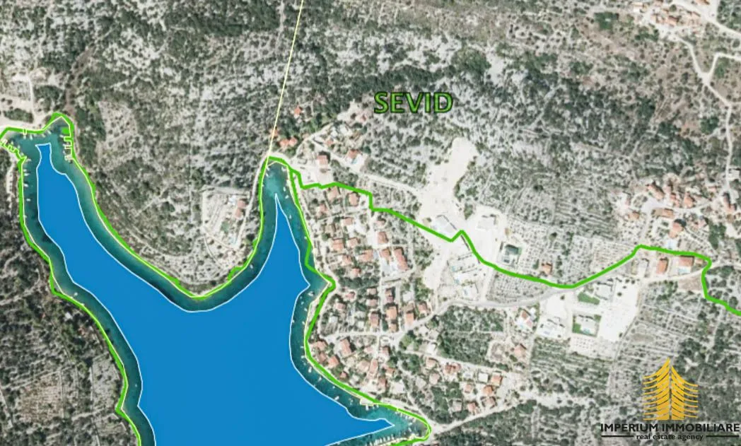 Poljoprivredno zemljište, Sevid - 1. red do mora - Sevid, Marina
