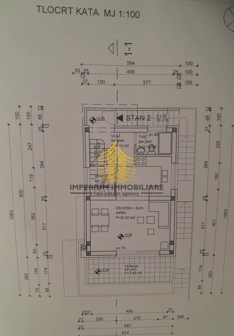prodaja četverosobnog stana – novogradnja, 82 m² s garažom - slika 7