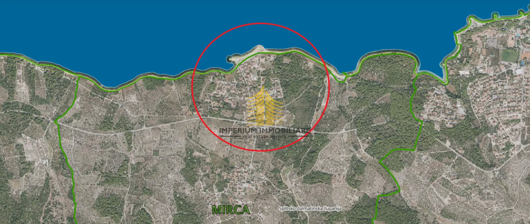 Zemljište, Prodaja, Mirca, 410m2, Građevinsko - Mirca, Supetar