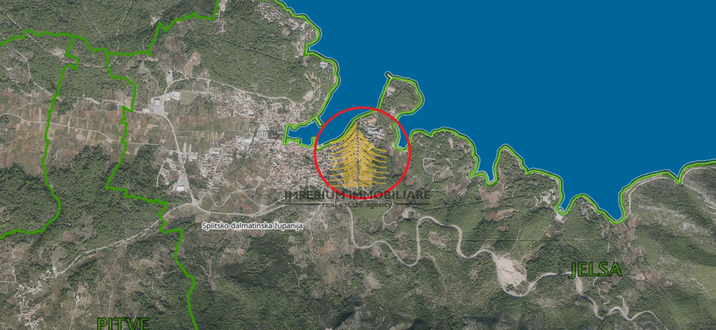 Zemljište, Prodaja, Jelsa, 2100m2, Građevinsko