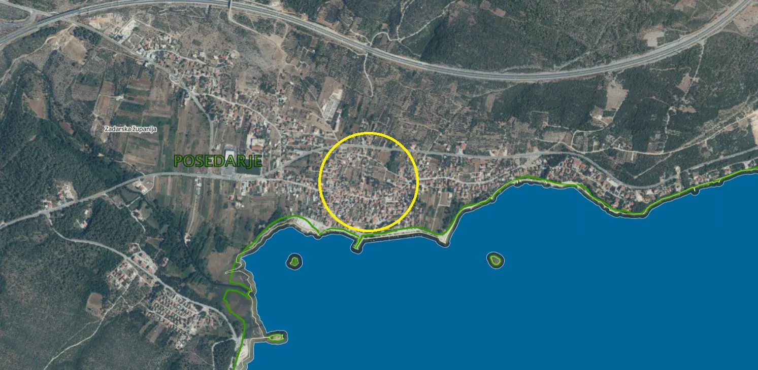 Posedarje, Prodaja, Građevinsko zemljište, 853 m2