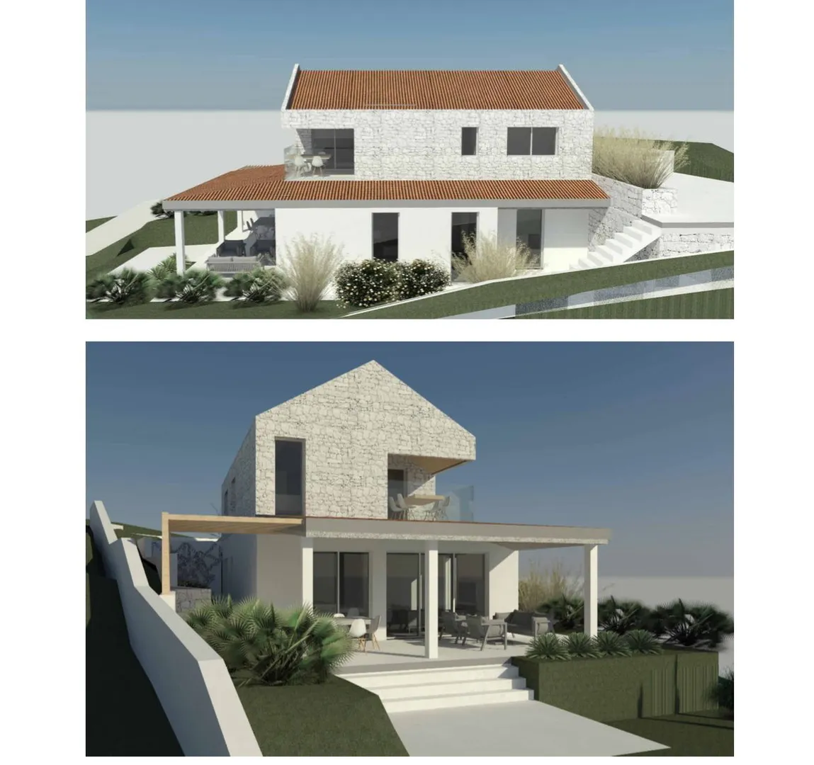 building plot with project, sv. filip and jakov, 466m2, croatia - slika 2