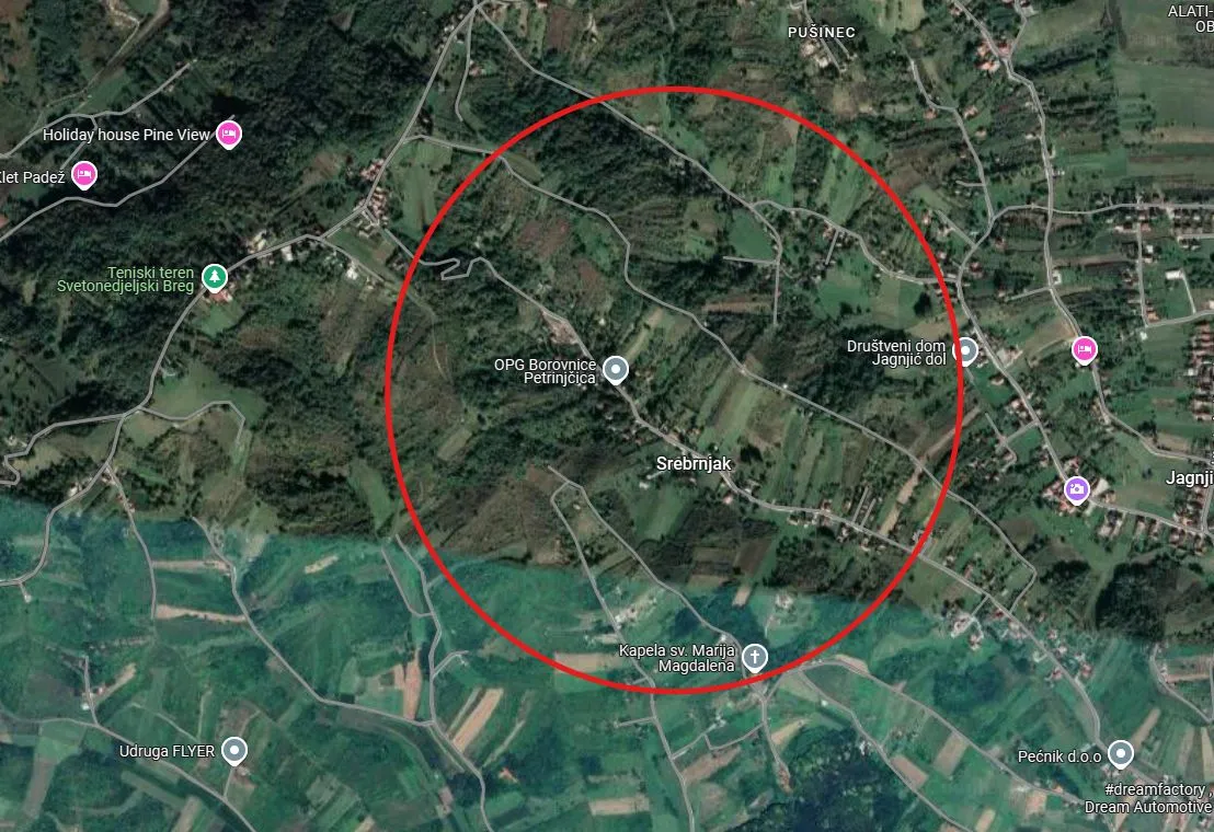 zemljište, prodaja, sveta nedelja, srebrnjak, 4199m2, građevinsko - slika 2