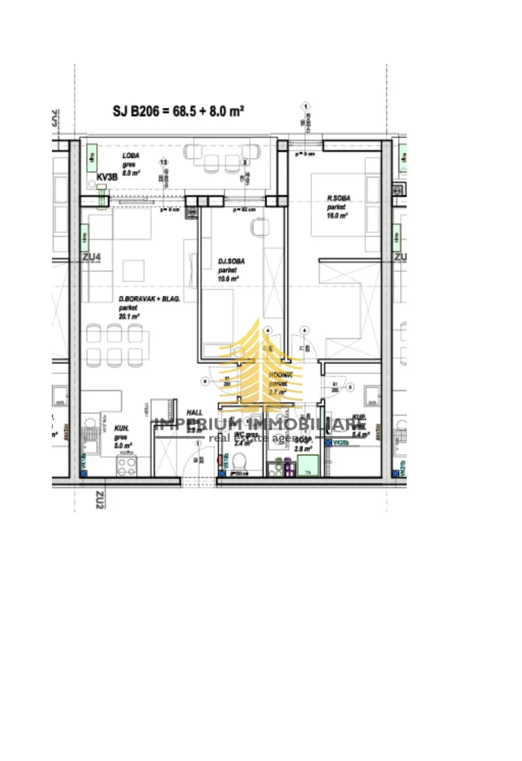 stan, prodaja, čakovec, martane, 74.5m2, 3-sobni - slika 9