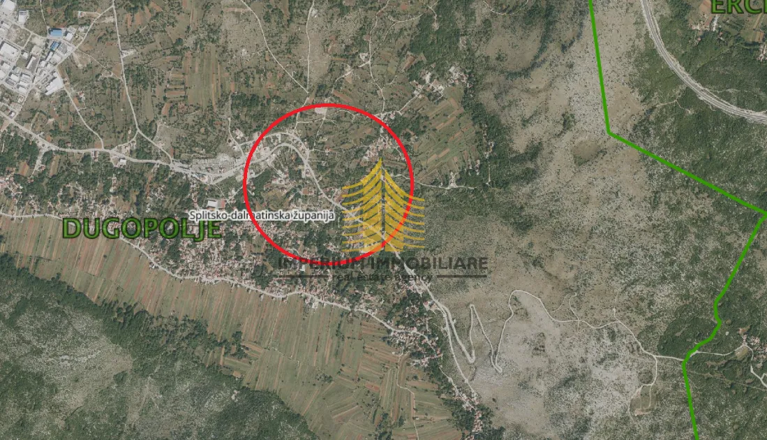 Zemljište, Najam, Dugopolje, 1160m2, Građevinsko