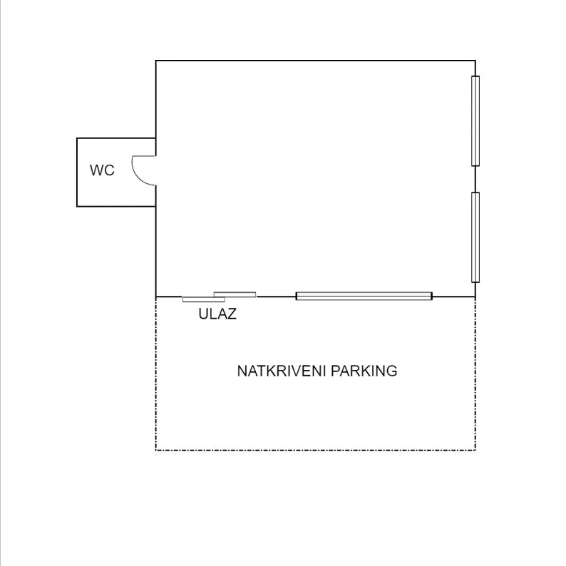 poslovni prostor: granešina, 100m2 - slika 1