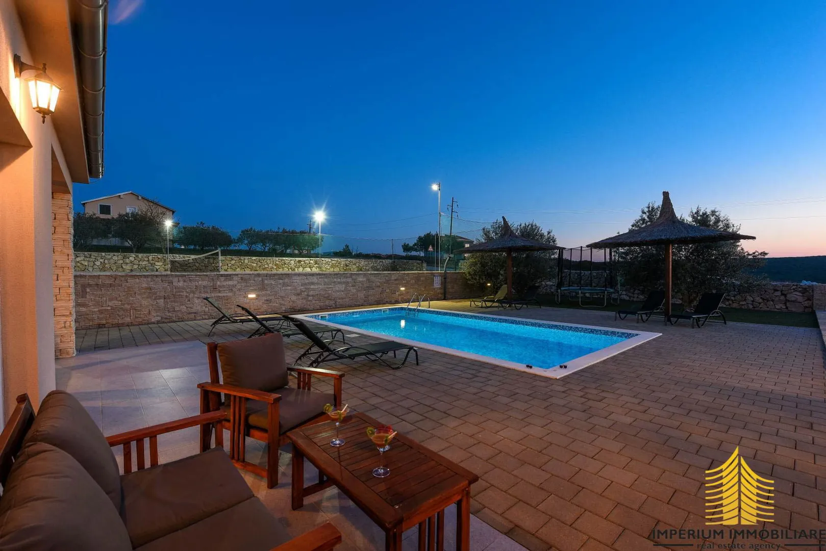 luxury villa with swimming pool and tennis court, debeljak, croatia - slika 8