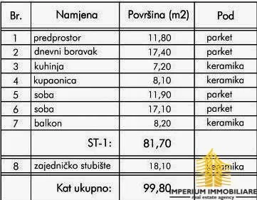 stan, prodaja, samobor, centar, 82m2, 3-sobni - slika 6