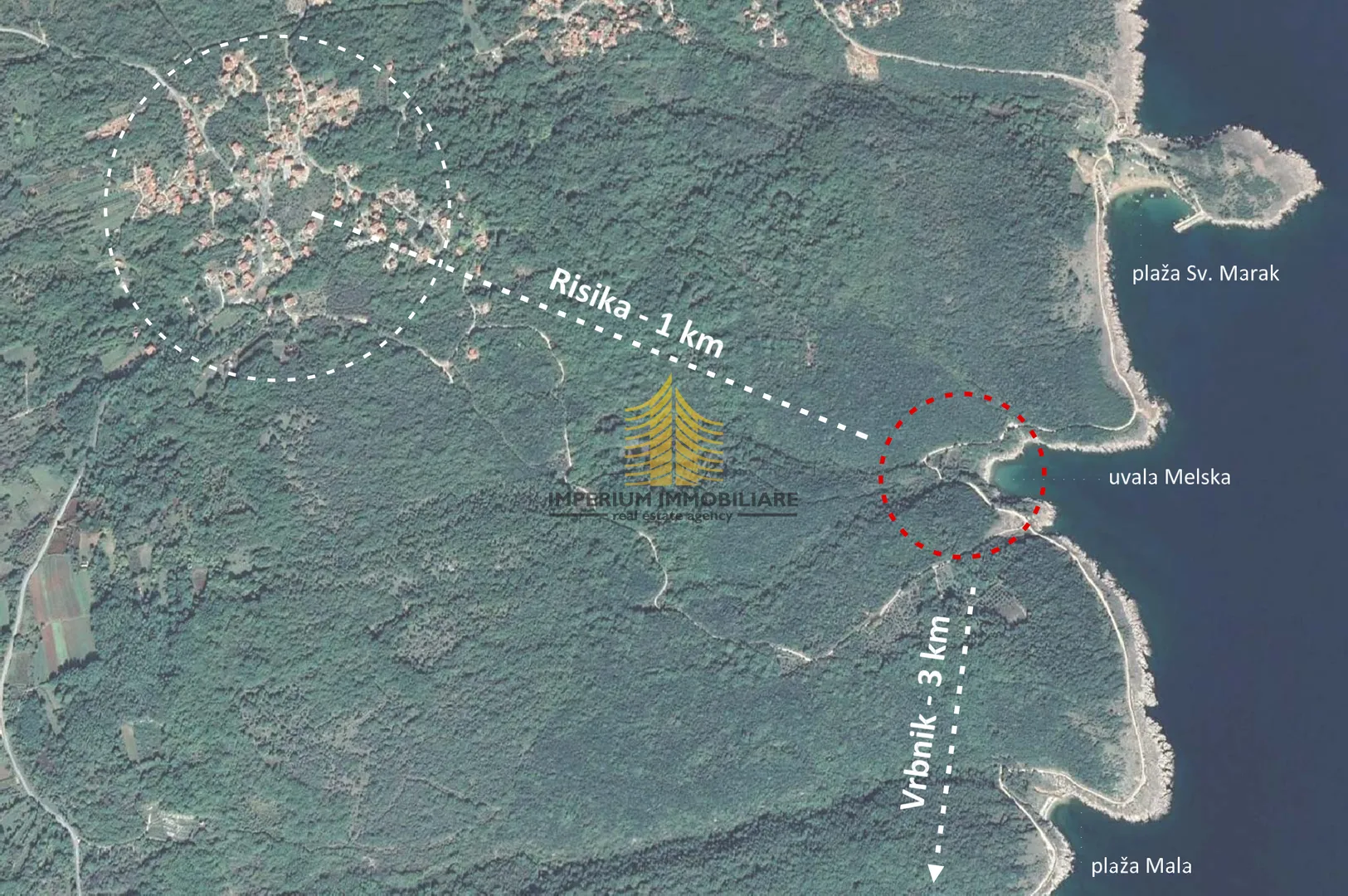 zemljište, prodaja, vrbnik, risika, 75700m2, građevinsko - slika 2