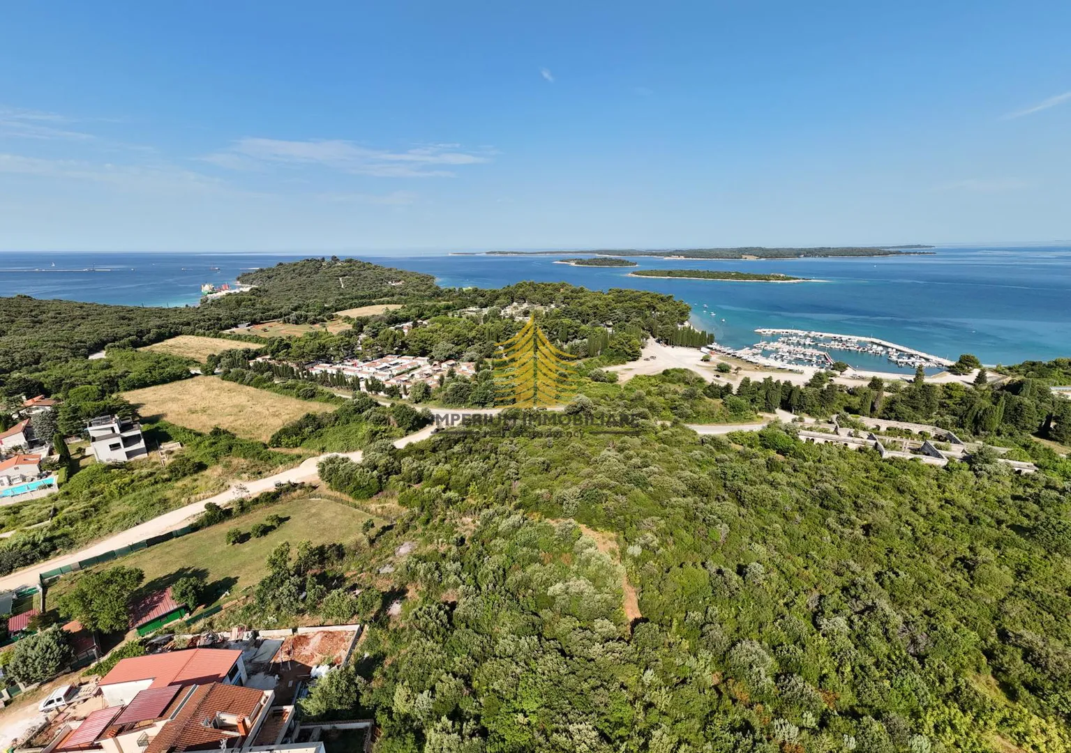 Zemljište, Prodaja, Pula, Štinjan, 822m2, Građevinsko - Štinjan, Pula