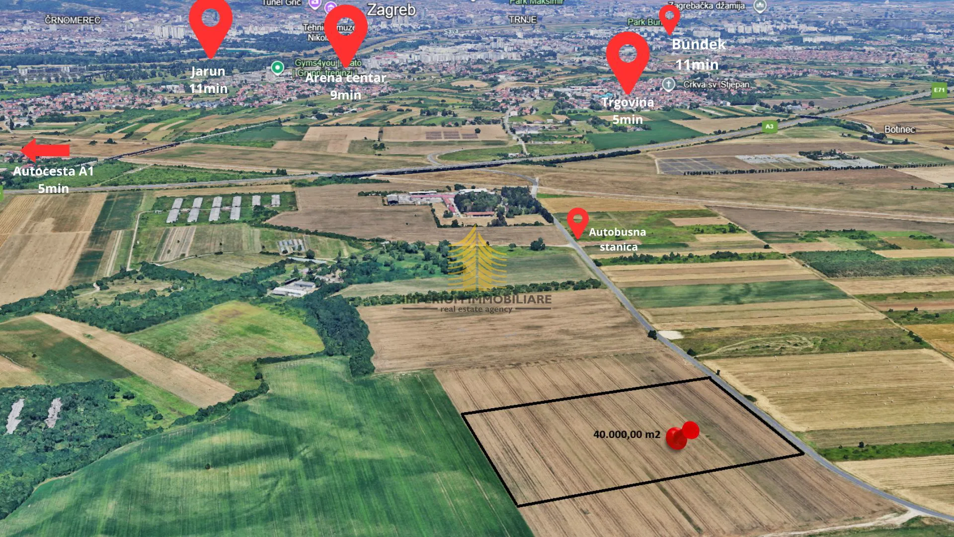 Zemljište, Prodaja, Brezovica, Brezovica, 40000m2, Poljoprivredna površina - Zadvorsko, Zagreb