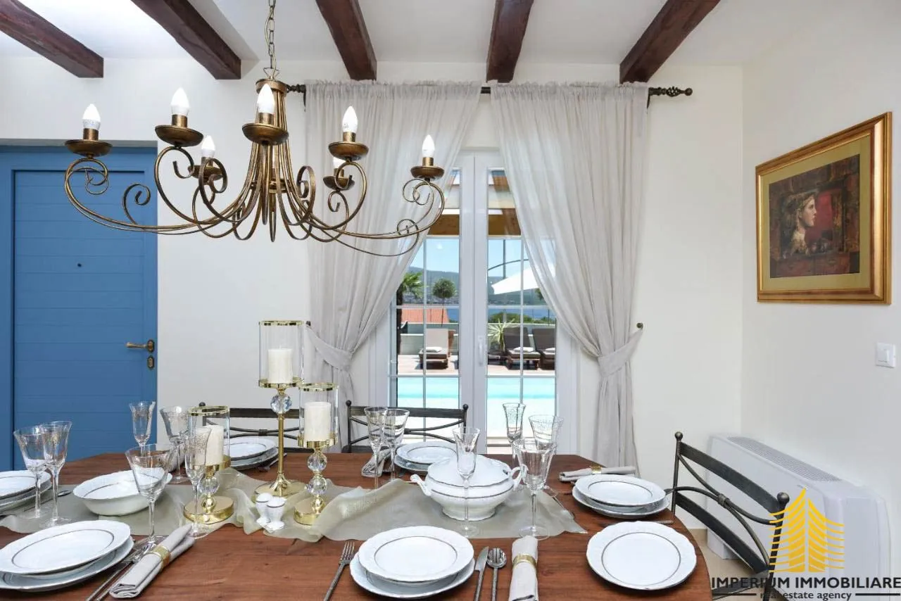luxury villa with swimming pool and tennis court, pridraga, croatia - slika 16