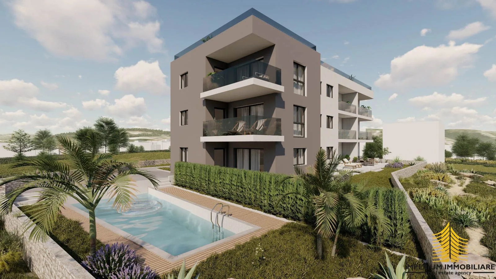NOVOGRADNJA OKRUG - Dvosoban stan 63 m2 - Okrug Gornji, Okrug
