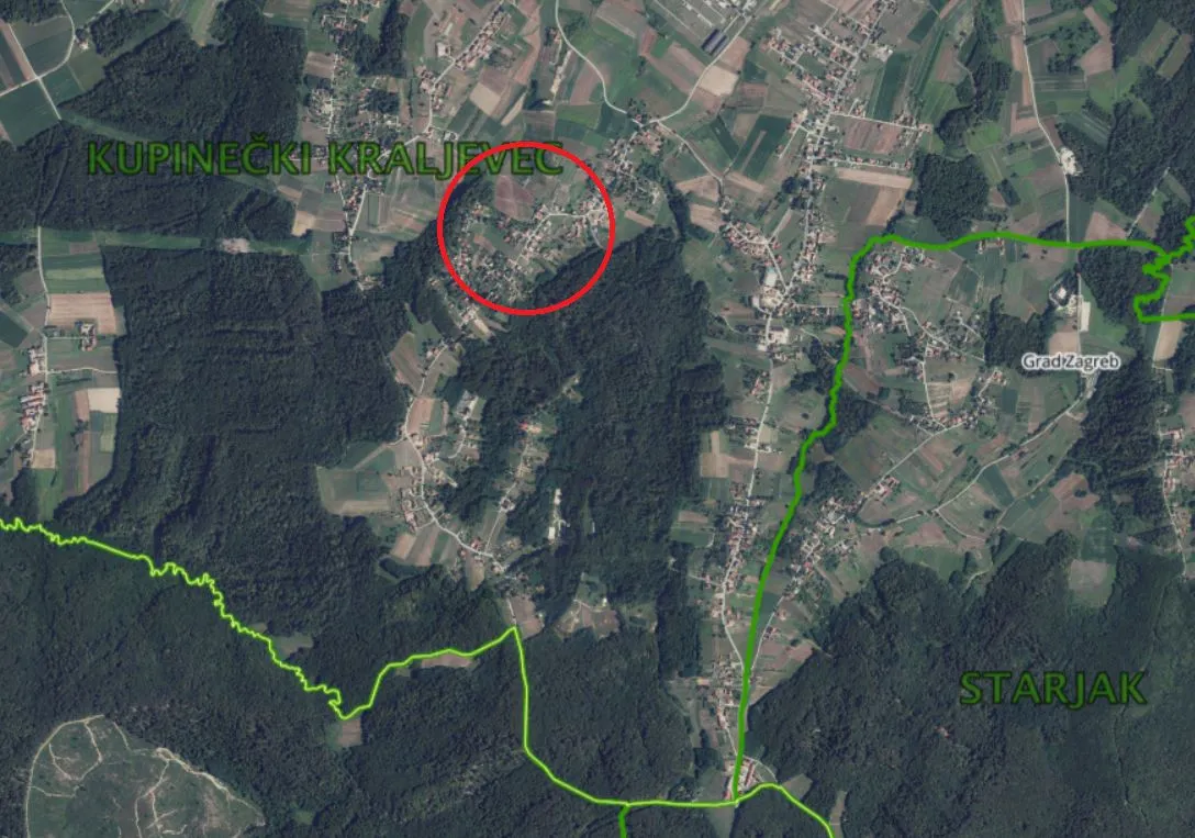 Zemljište: Kupinečki Kraljevac, 1182 m2 - Zagreb
