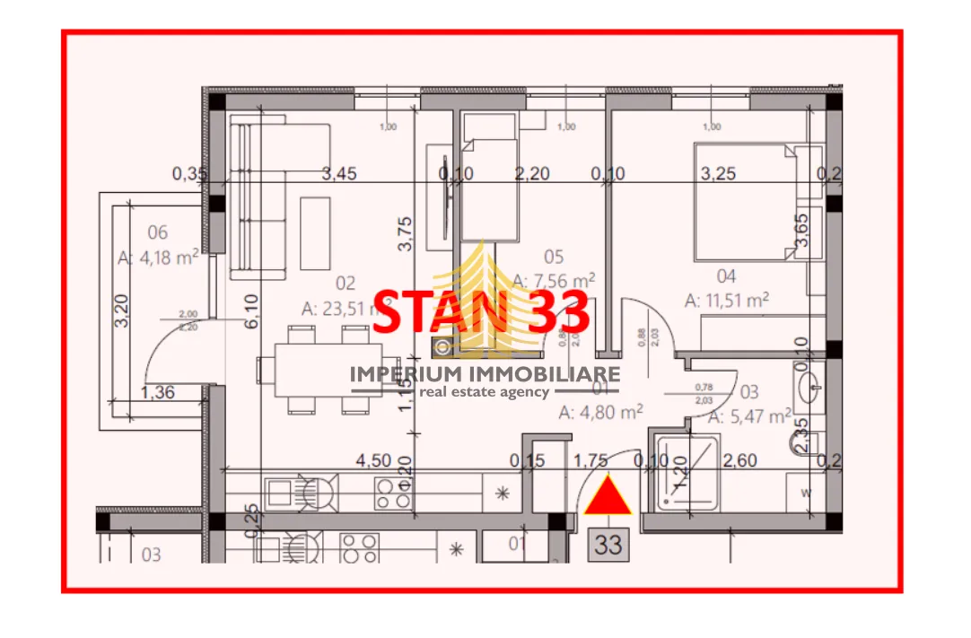 stan, prodaja, pula, monvidal, 57.03m2, 2,5-sobni (2s+db) - slika 4