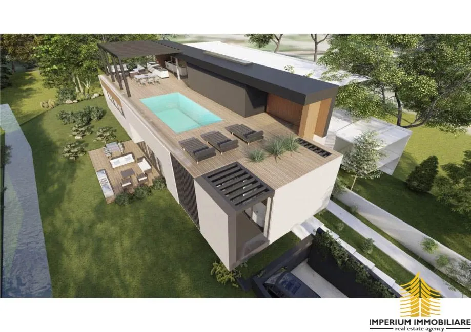 Land with project and building permit (villa under construction) - Zagreb