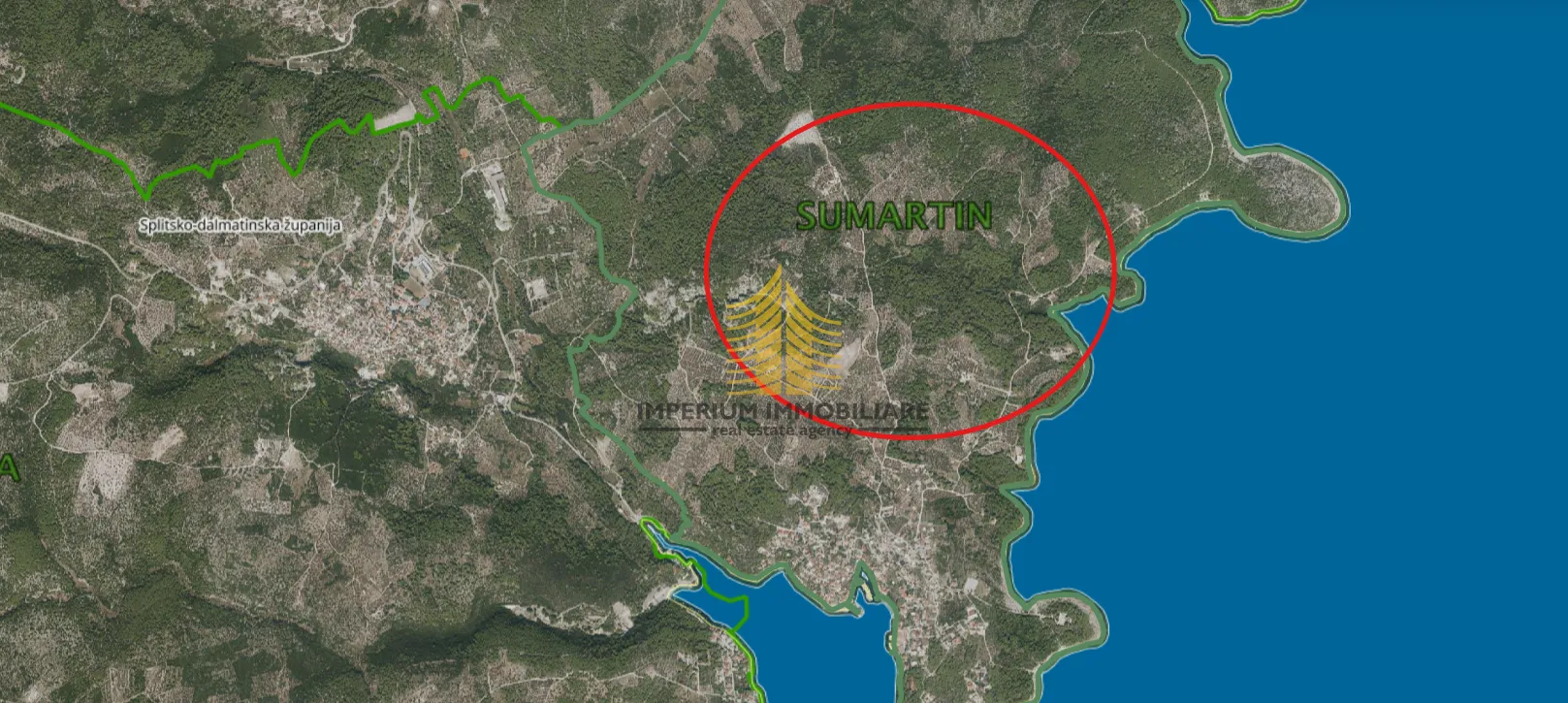 Zemljište, Prodaja, Sumartin, 1.496m2, Građevinsko - Sumartin, Selca