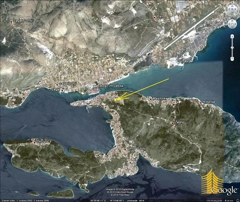 Prodaja - građevinsko zemljište u Trogiru