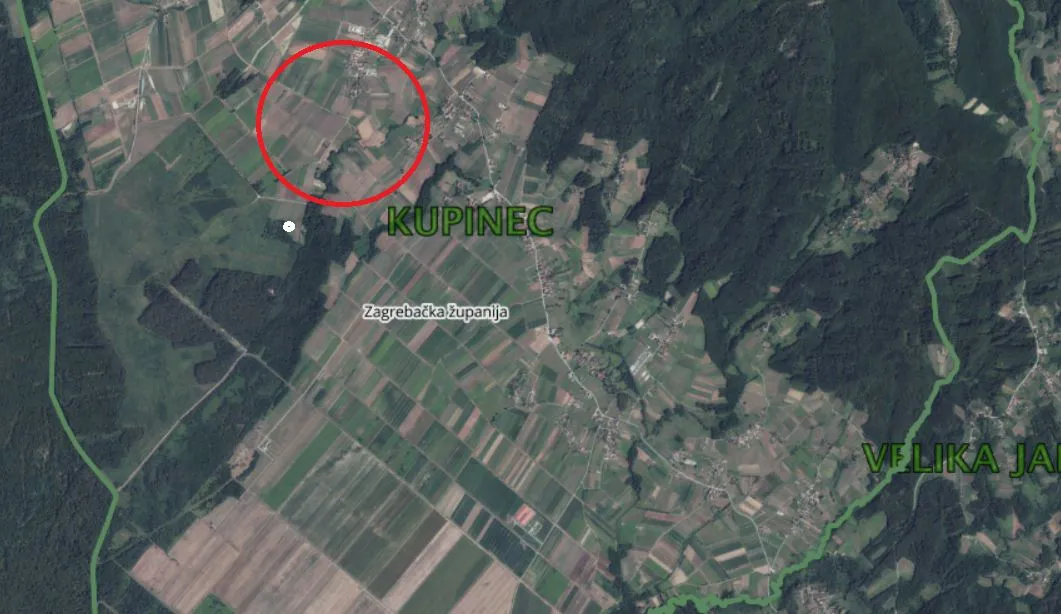 Zemljište: Kupinec, 1263 m2 - Kupinec, Klinča Sela
