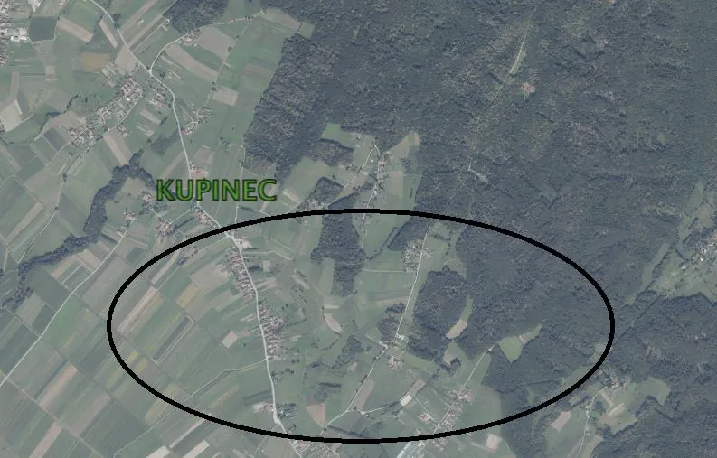 Građevinsko-mješovito zemljište: Kupinec 33774m2 - Kupinec, Klinča Sela