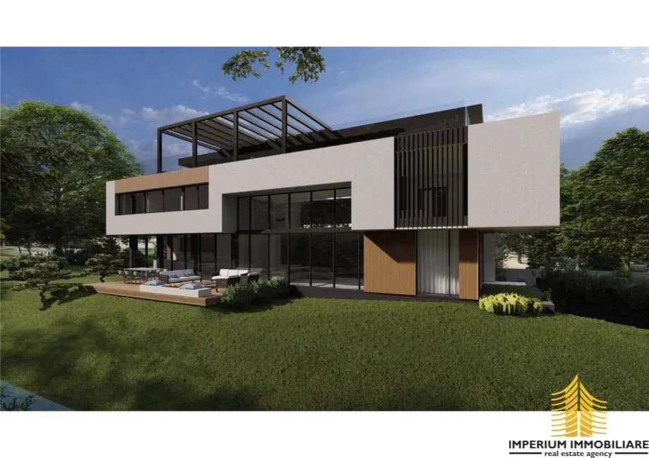 land with project and building permit (villa under construction) - slika 6