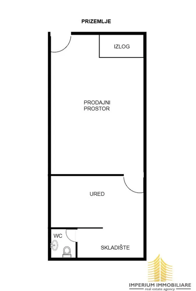 poslovni prostor - lokal: zagreb (kvatrić), 41 m2 - slika 8