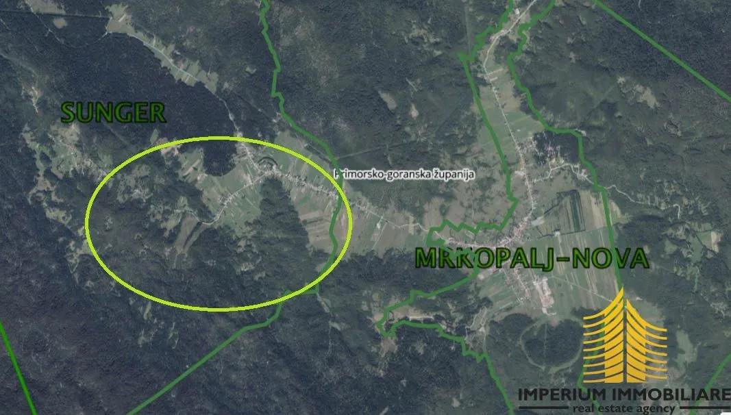 Zemljište: Mrkopalj - Sunger, Građevinsko 6000 m2