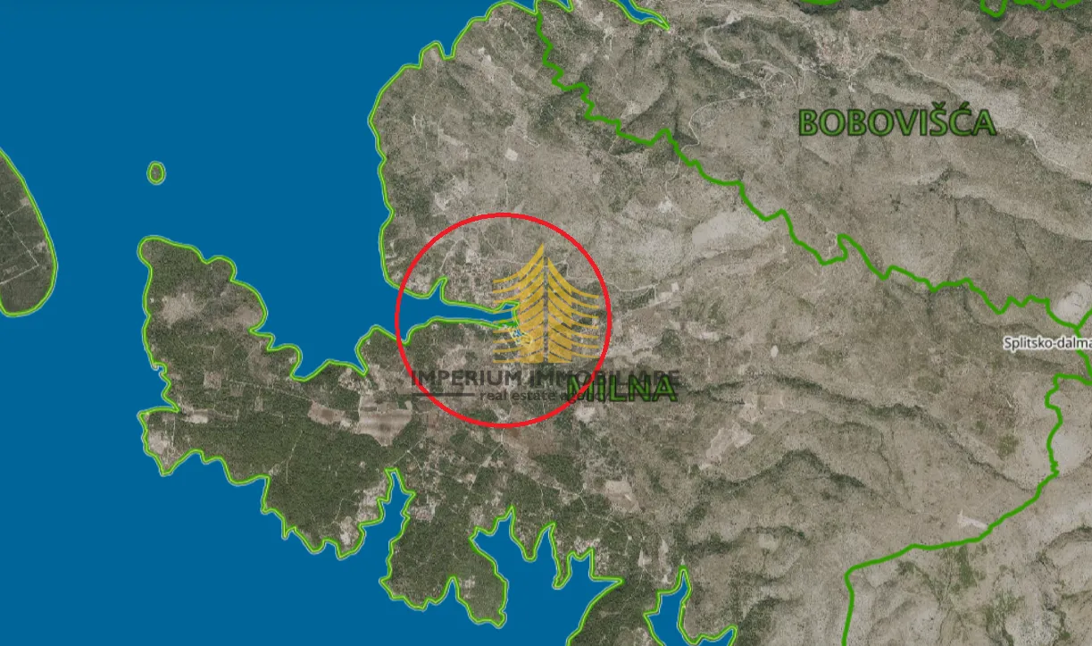 Zemljište, Prodaja, Milna, 994m2, Građevinsko