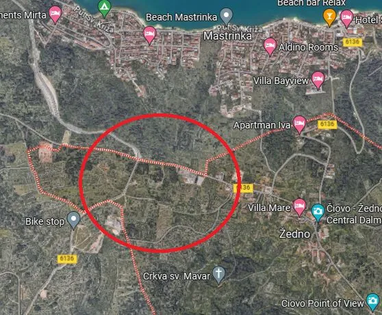 Zemljište, Prodaja, Trogir, Čiovo, 4260m2, Poljoprivredna površina