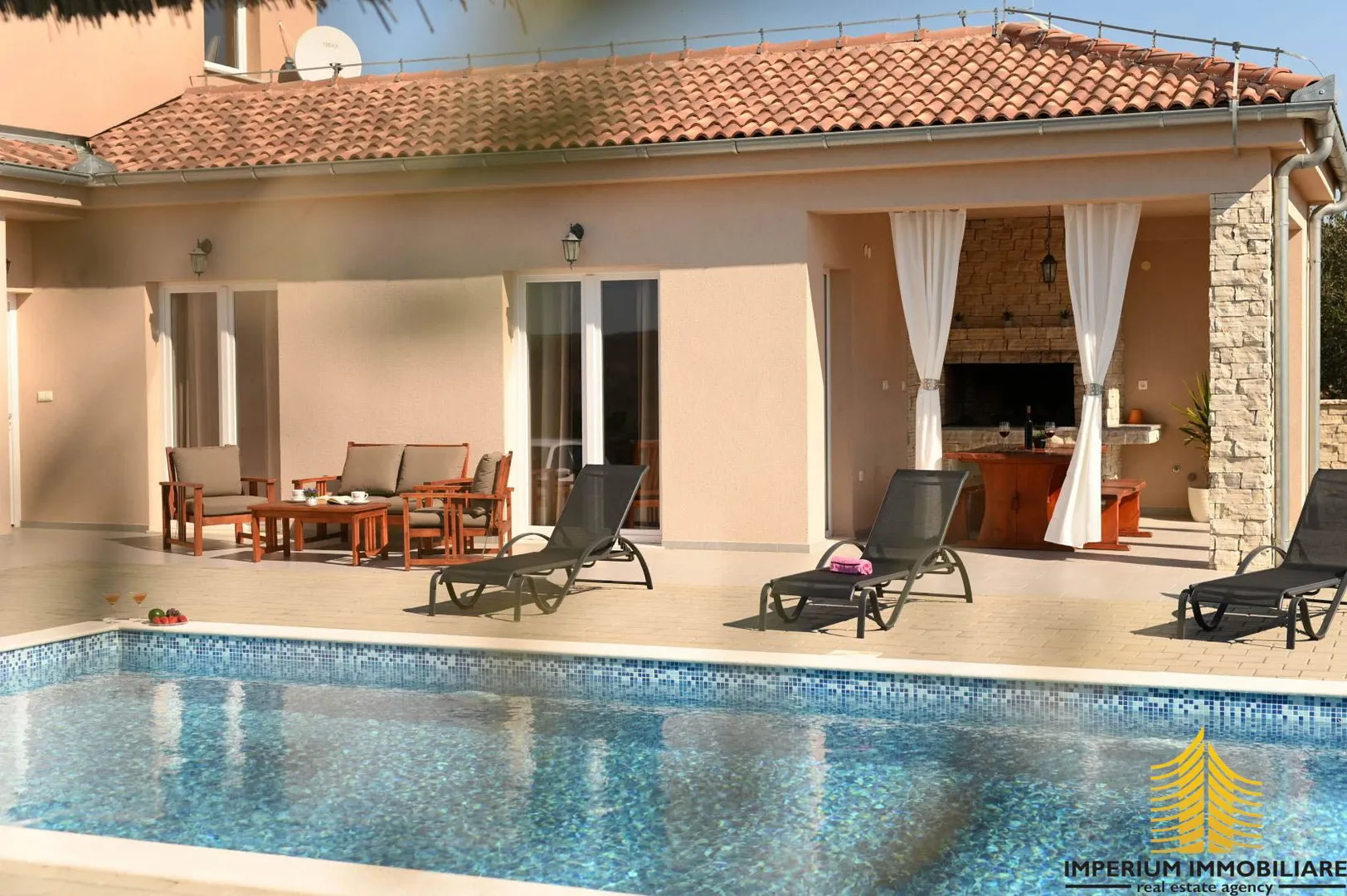 luxury villa with swimming pool and tennis court, debeljak, croatia - slika 15