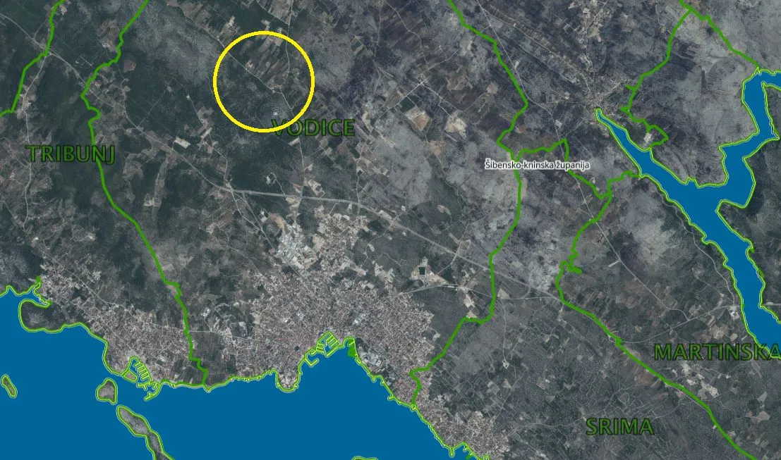 Agricultural land, Vodice, 3996m2, Croatia