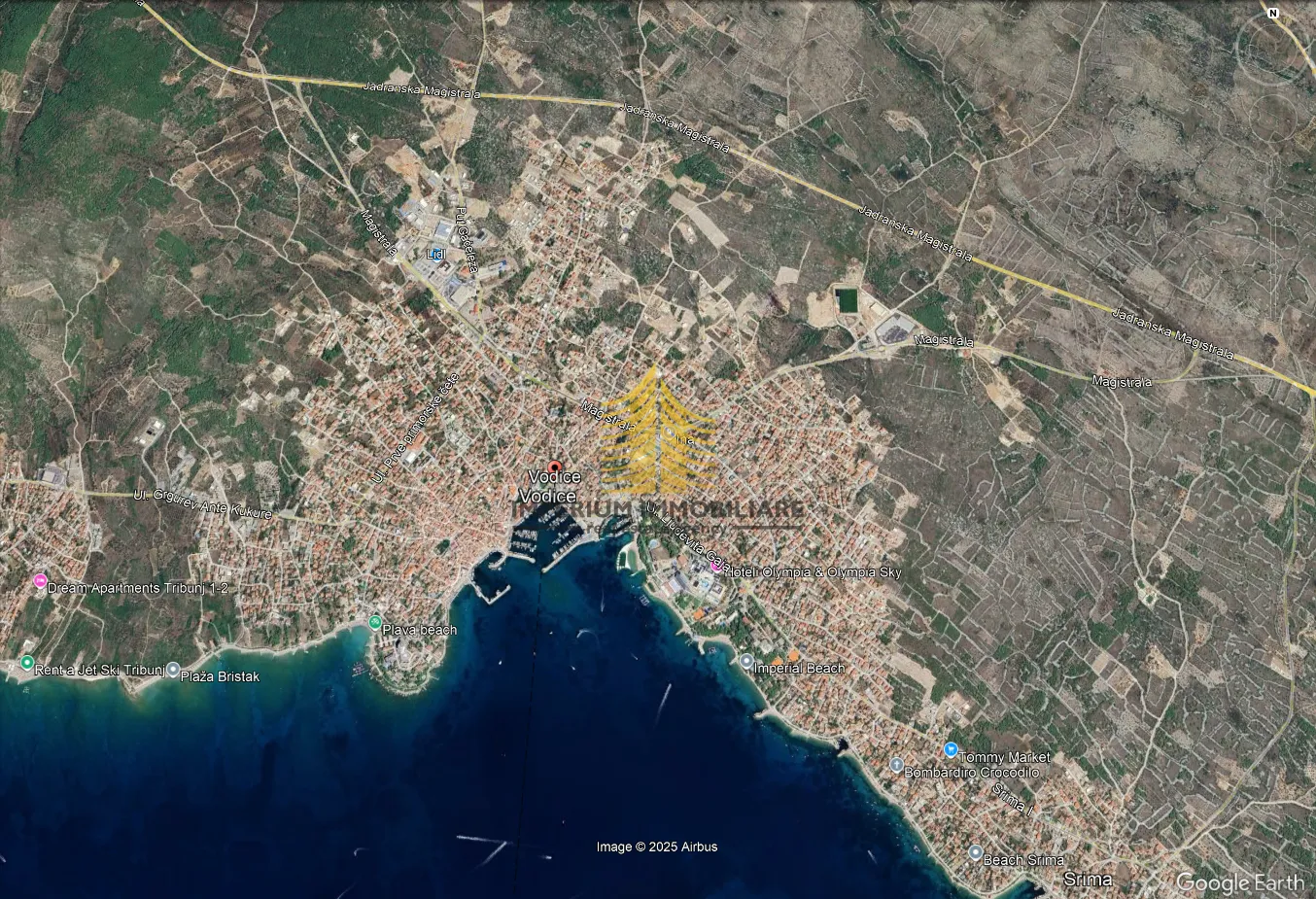 zemljište, prodaja, vodice, 1800m2, građevinsko - slika 2