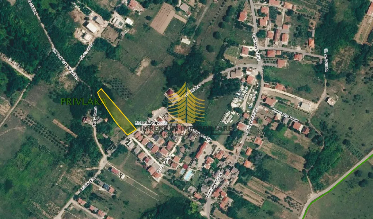 Zemljište, Prodaja, Privlaka, 922m2, Građevinsko