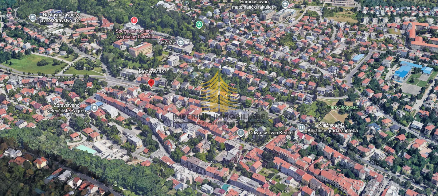 stan, prodaja, gornji grad - medveščak, gornji grad, 60m2, 2,5-sobni (2s+db) - slika 1