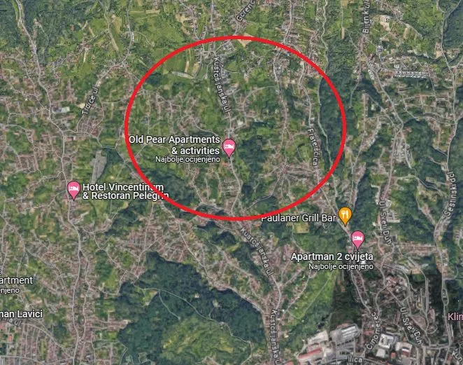 građevinsko zemljište: zagreb (črnomerec - kustošija), 1400 m2 - slika 1