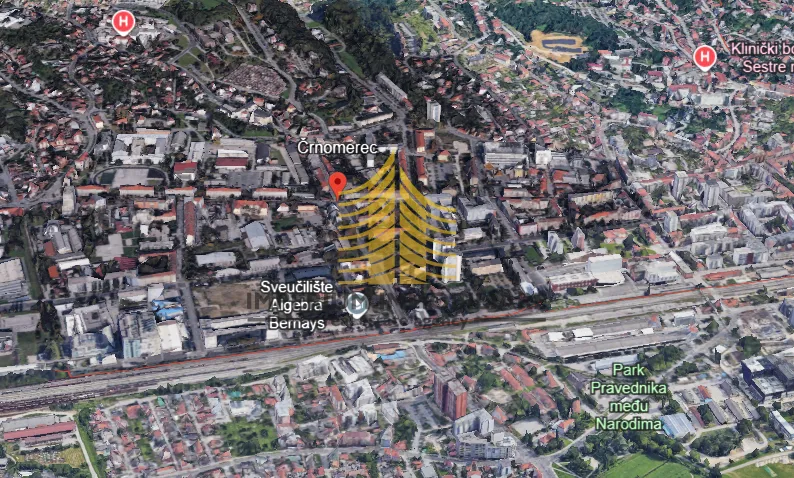 Stan, Najam, Črnomerec, Črnomerec, 70m2, 3-sobni - Zagreb