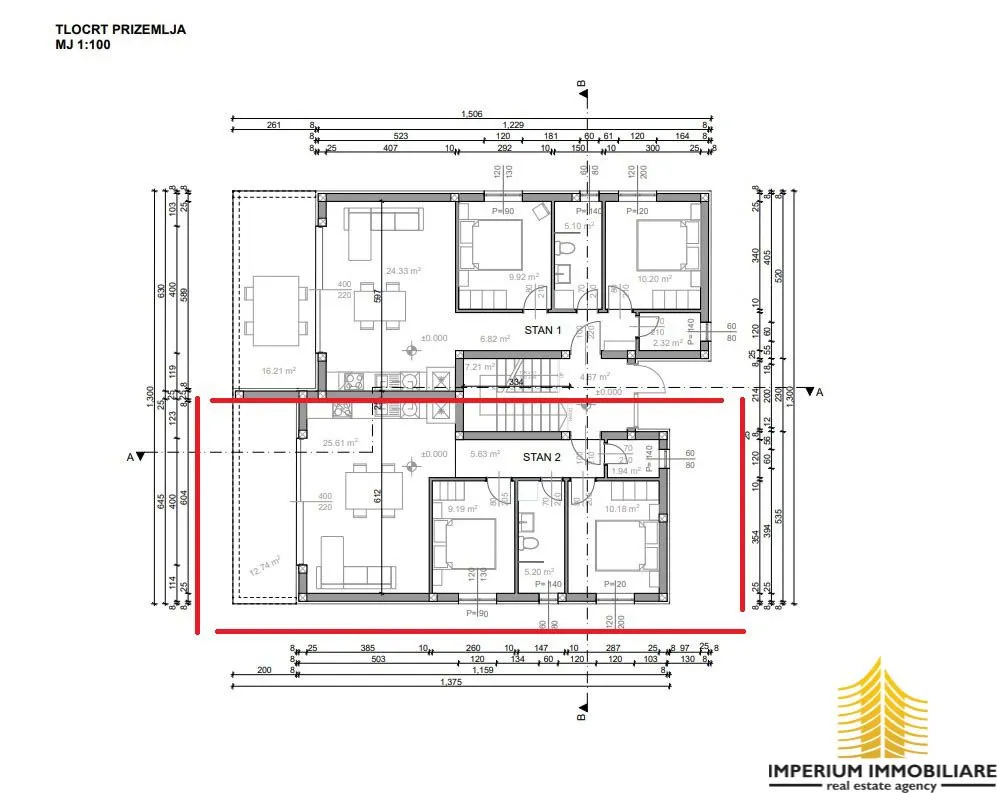 new construction: apartment s2, ground floor, povljana, 68 m2, croatia - slika 5