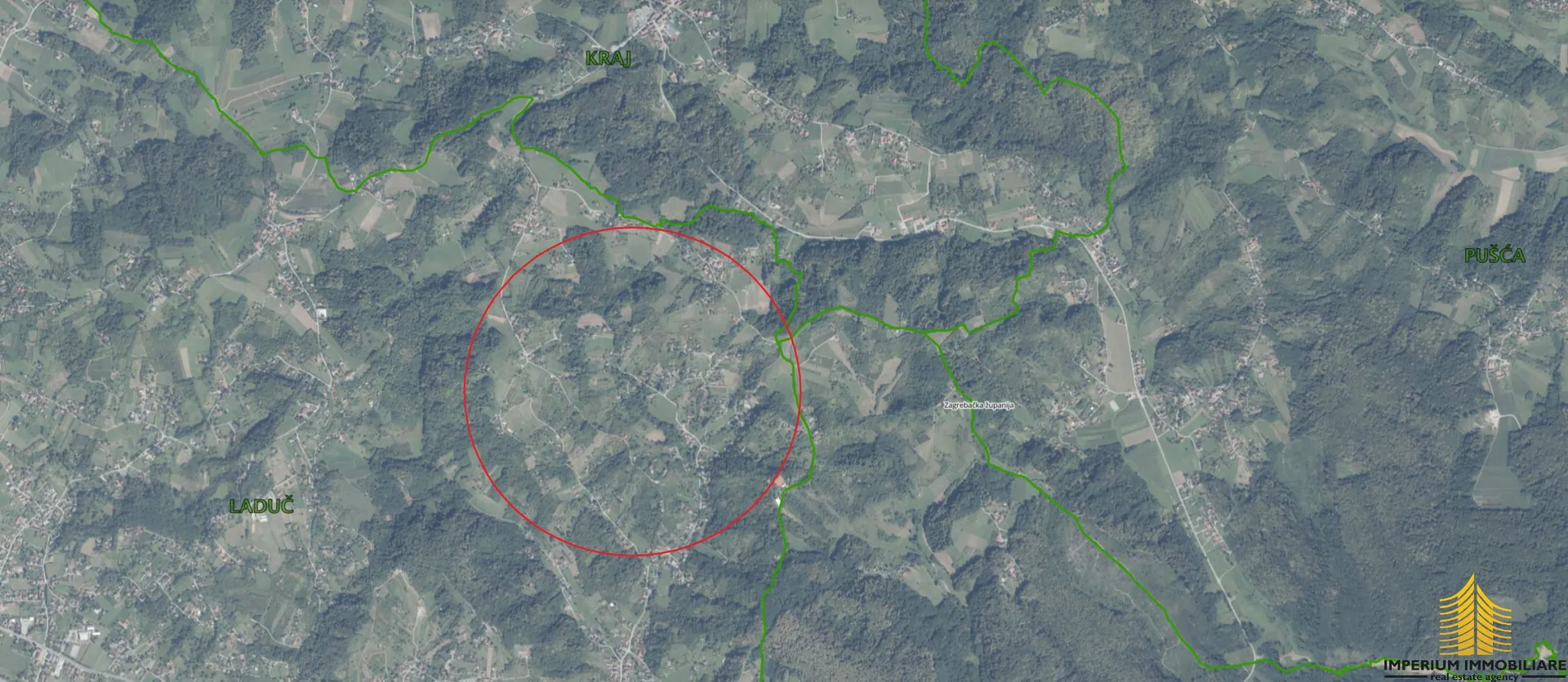 Zemljište: 1136 m2 Brdovec (prodaja)