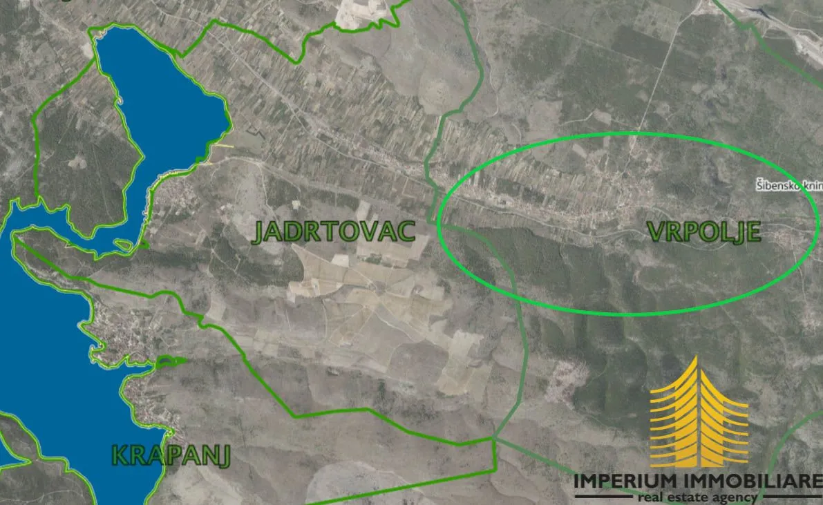 House: Vrpolje - Šibenik 100m2 + land 1600m2 - Ražine, Šibenik